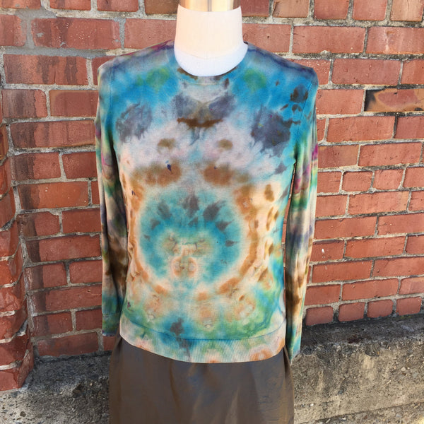 Tie dye best sale cotton sweater